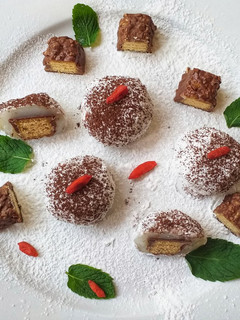 Foto resep Mochi isi Wafer Caramel (tanpa tepung ketan)