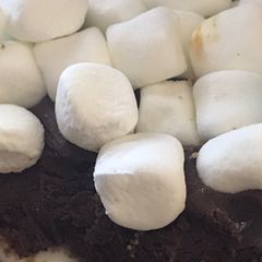 S’More fudge A picture of S’More fudge.