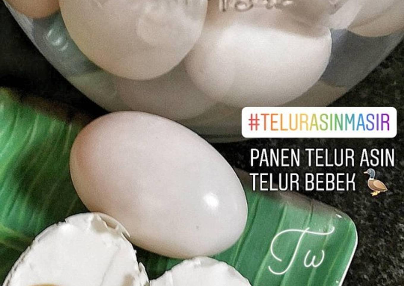 Telur Asin bebek Masir
