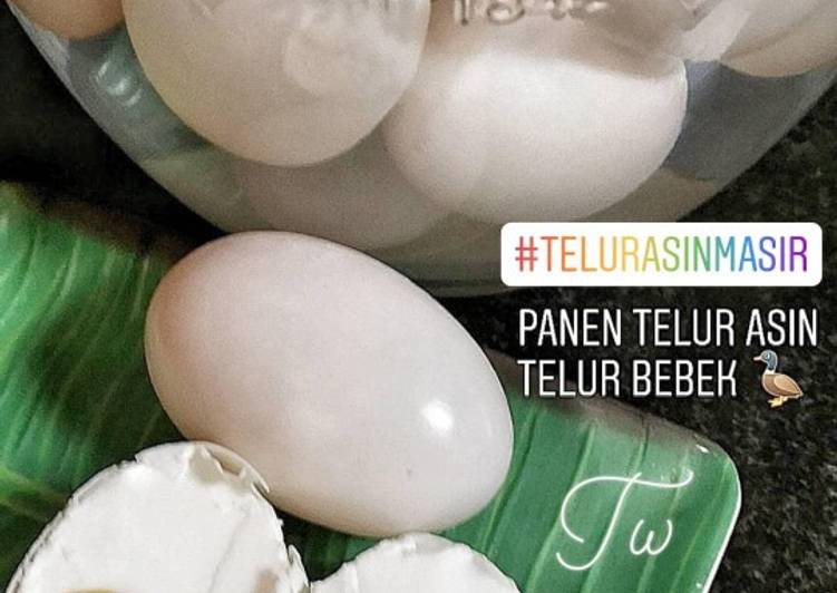 Resep Telur Asin bebek Masir, Enak