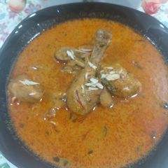 A picture of Almond casarya muglai chicken curry /tasteful yammy.