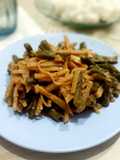 Tumis Rebung Kacang Panjang