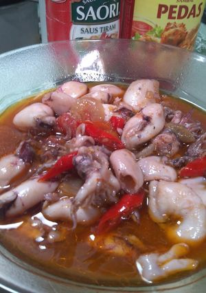 Foto resep Cumi Saos Padang