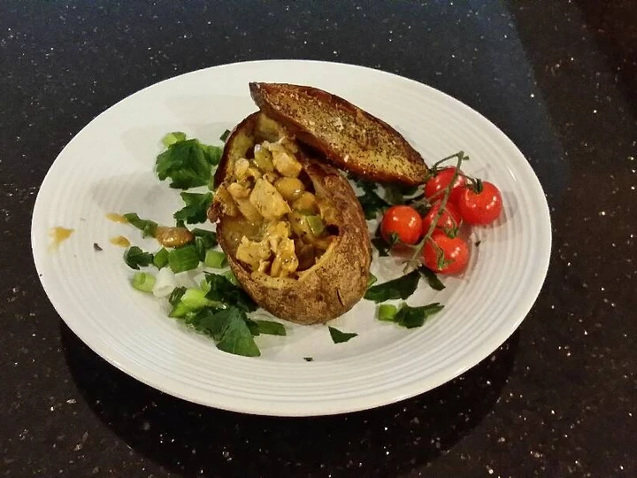 Recipe Chicken Pot Pie in a Crispy Potato Shell the So Delicious Can spoil the tongue