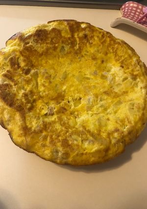 A picture of Potato and Tuna Frittata.