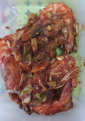 Foto resep Udang besar masak rica ala chinese style
