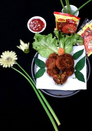 ম্যাগি ভেজিটেবল কাটলেট (maggi vegeable cutlet recipe in Bengali) রেসিপির প্রধান ছবি