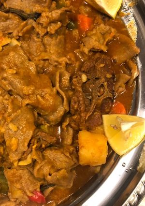 صورة لوصفة مرقوق لحم بقدر الضغط 🍲