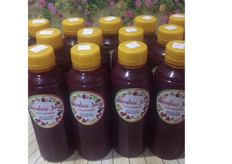 Langkah Mudah untuk Menyiapkan Diet Juice Beetroot Grape Raspberry Kiwi yang Bikin Ngiler