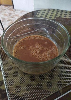 Una foto de Ponche de crema chocolatoso v1
