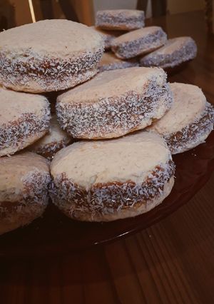 Una foto de Alfajores de maicena