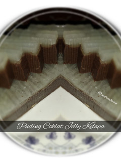 Foto resep Puding Coklat Jelly Kelapa