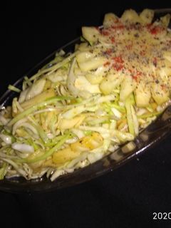 पत्तागोभी अनानास सलाद (Pattagobhi ananas salad recipe in Hindi) रेसिपी मुख्य फोटो