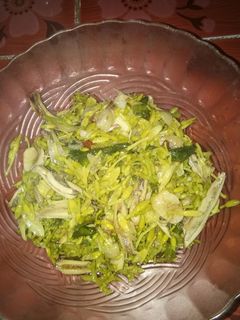 Foto resep Tumis bunga pepaya teri