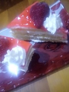 صورة لوصفة لي طرونش باتيسري 😍😋بطريقة المحلات