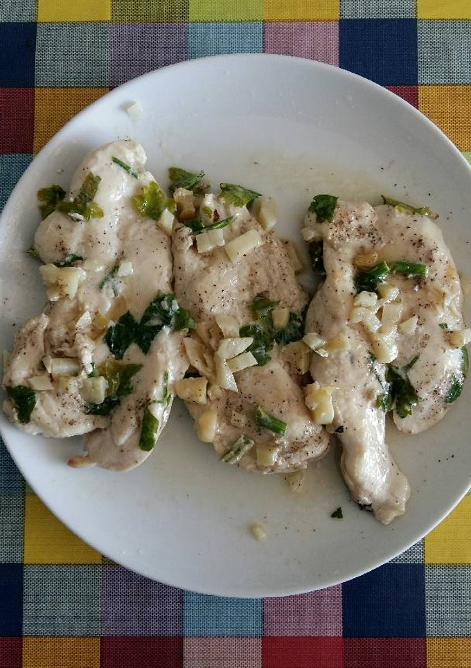 Una foto de Pechugas de pollo a la plancha