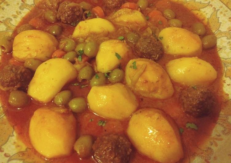 A révélé le secret de la recette Tajine kefta express Délicieux garanti