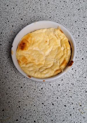 Une photo de Gateau flan au fromage blanc light