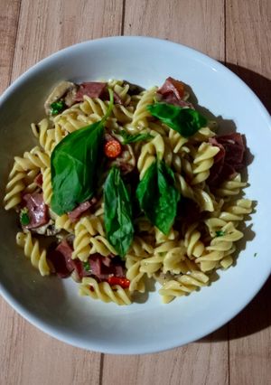 Foto resep Fusilli Aglio Olio