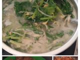 Sayur bobor sawi + tauge
