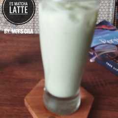Es Matcha Latte-レシピのメイン写真