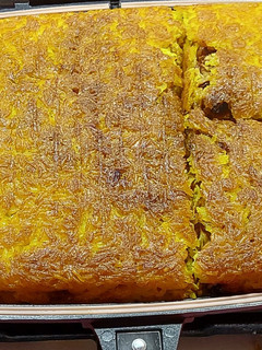 عکسی از دستور ته چین مرغ