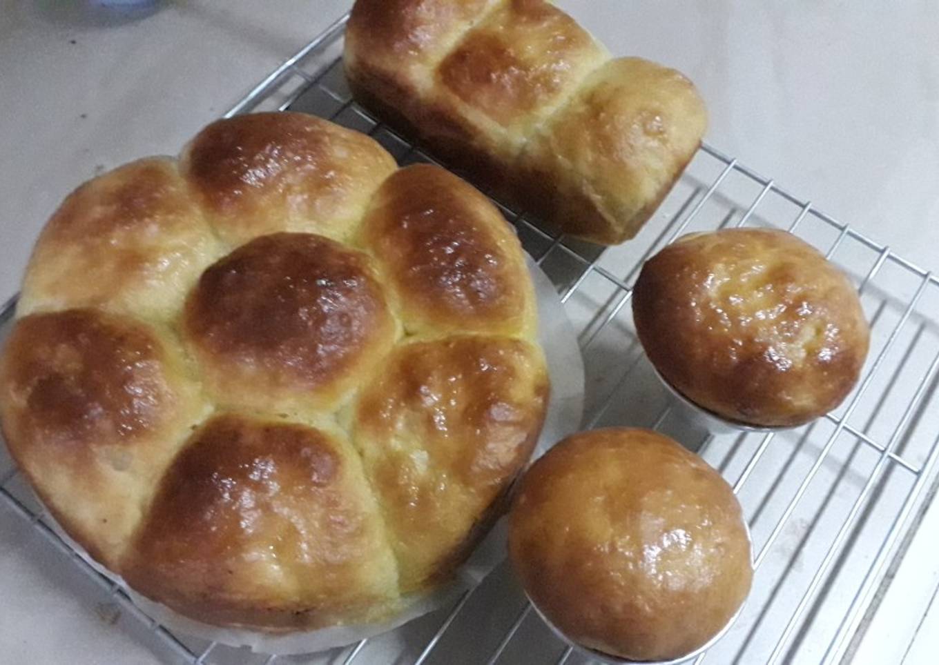 Roti sobek coklat (tanpa ulen)