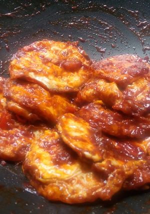 Foto resep Telur Ceplok Balado