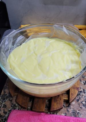 Una foto de Crema pastelera firme😋
