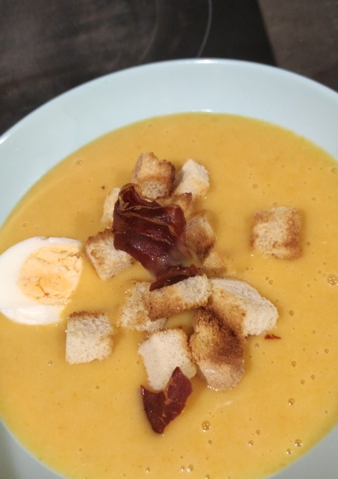 Una foto de Crema de verduras con estilo