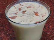 A picture of badam shake