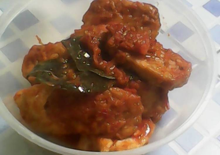 Bagaimana Menyiapkan Tahu tempe bumbu bali yang praktis