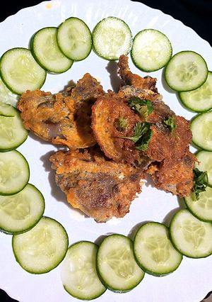 A picture of Andey wala gosht.