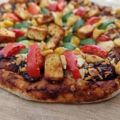 A picture of Cheese burst pizza.