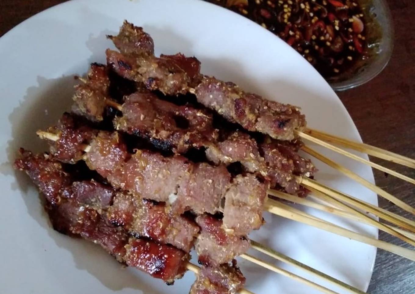 Sate Sapi Bumbu Ketumbar