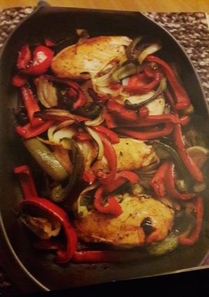 A picture of Balsamic roasted chicken.
