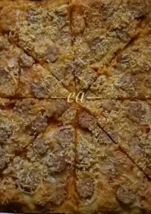 Foto resep Bolognese Pizza (tanpa ulen)