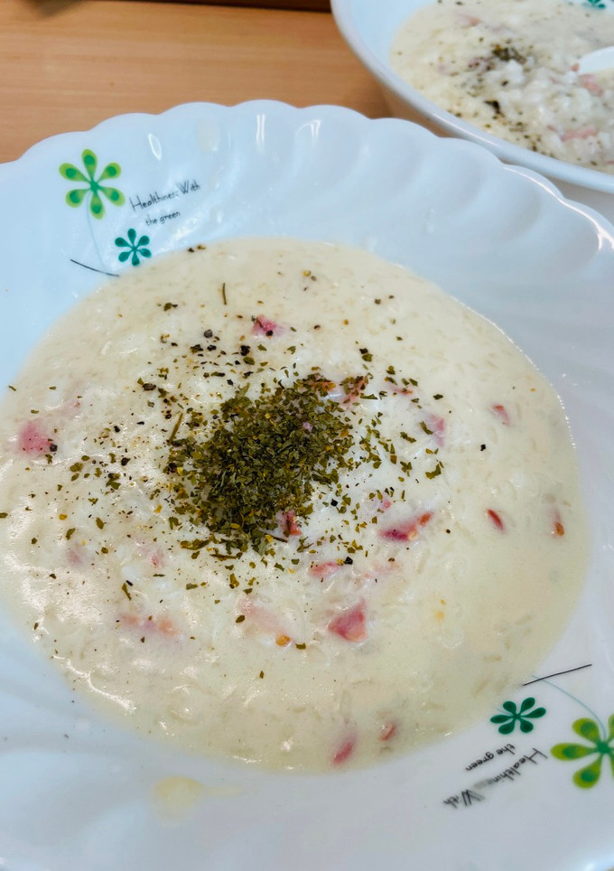 燉飯｜過熱水蒸氣烤箱微波爐 的食譜成品照片