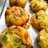Muffins de repollo y lechuga
