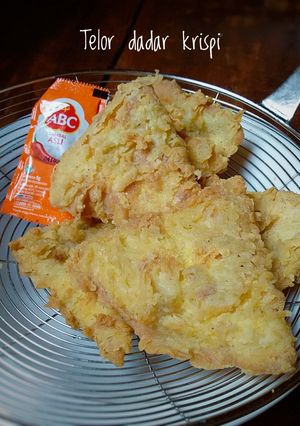 Foto resep Telor dadar krispi