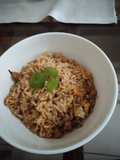 Arroz chaufa fácil y rápido