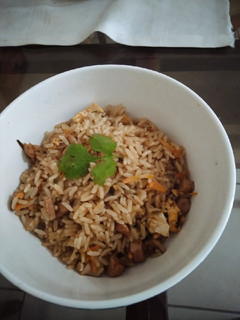 Una foto de Arroz chaufa fácil y rápido