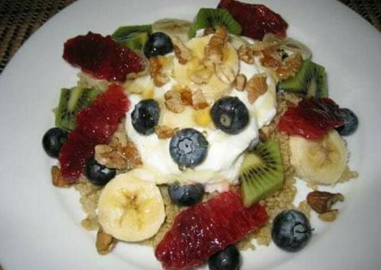 Recipe of Homemade Fruit dessert 😄😄