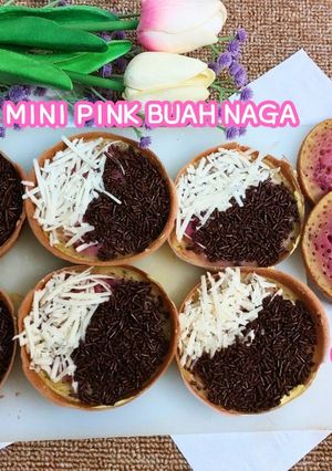 Foto resep Martabak Mini Pink Buah Naga