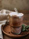 Salted caramel coffee