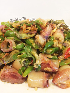 Foto resep Cumi Asin Cabe ijo