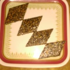 A picture of Coconut sesame brittle.
