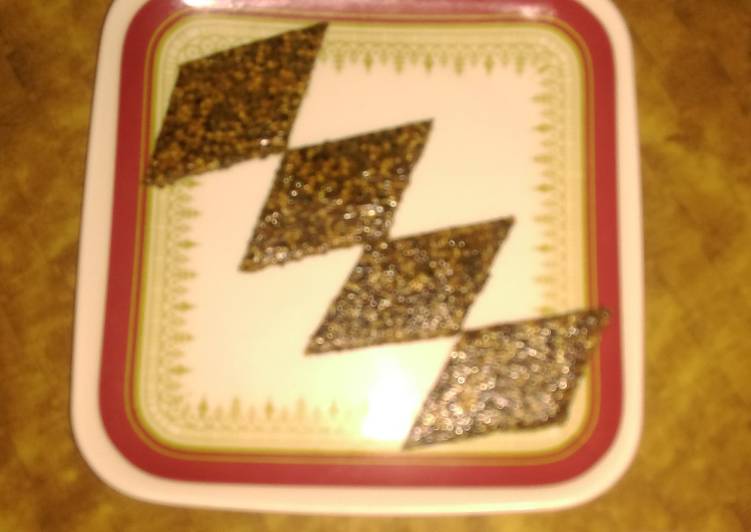 Recipe of Any-night-of-the-week Coconut sesame brittle