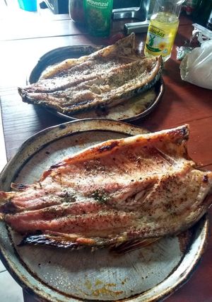 Una foto de Pescado al horno