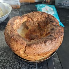 A picture of Traditional Yorkshire pudding.